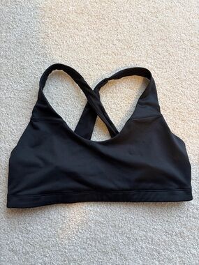 Victoria Sport Black Cross-Back Sports Bra